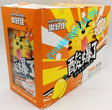 ИЯ4967/2  Конфеты HAPPY&GOOD  ТИГРЯТА МАНГО  (12бл*20шт*25гр)