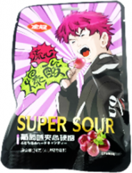 Конфеты SUPER SOUR ВИНОГРАД-КЛУБНИКА  (12бл*20шт*24гр) Конфеты SUPER SOUR ВИНОГРАД-КЛУБНИКА  (12бл*20шт*24гр)