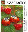 XQA93725 Мозаика 40*50 круг.стразы Под заказ  