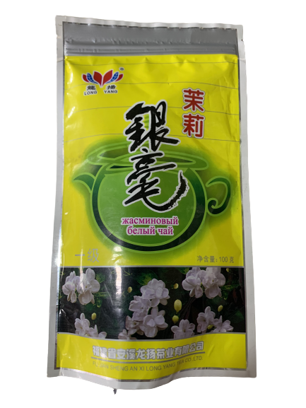 Чай жасминовый 茉莉花 100г/80шт Коробка