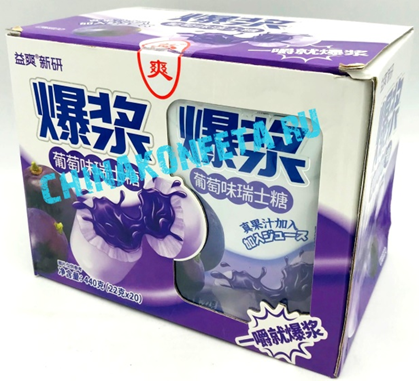 3107/3 Конфеты ВИНОГРАД (12бл*20шт*22гр)