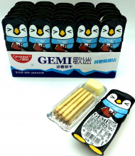 0106 Печенье + шок.паста GEMI клубника (8бл*30шт*28гр)