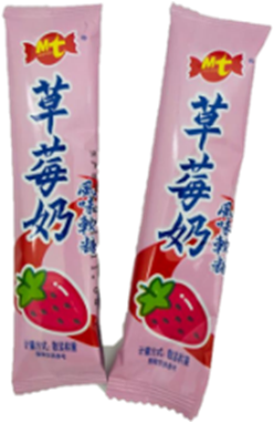 Стики жевательные КЛУБНИКА (20бл*30шт*11гр)