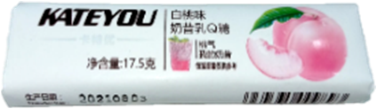 Конфеты  KATEYOU  ПЕРСИК (16бл*30шт*17.5 гр.)