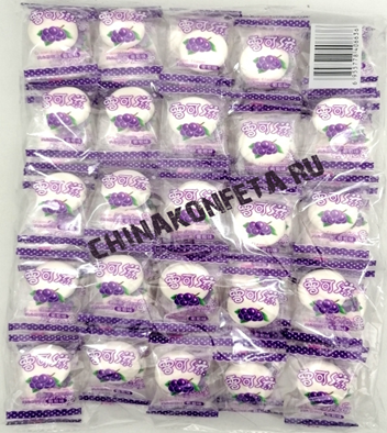 2/2028/5 Маршмеллоу с джемом Виноград  (30уп*60шт*250гр)