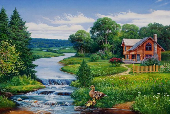 GX 4245 ДОМИК У РЕКИ