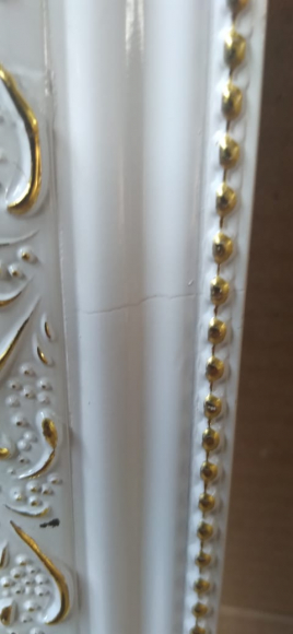 Уценка! Рамка 30х40 белая Без крепления* Хрупкий товар Уценка! Рамка 30х40 белая Без крепления* Хрупкий товар