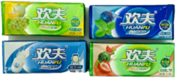 Жев.резинка HUANFU АССОРТИ (8бл*40шт*21,5гр) Жев.резинка HUANFU АССОРТИ (8бл*40шт*21,5гр)