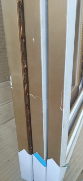 Уценка! Рамка 30х40 золото Без крепления* Хрупкий товар Уценка! Рамка 30х40 золото Без крепления* Хрупкий товар