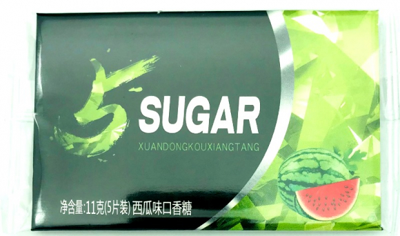 Жевательная резинка 5 SUGAR АРБУЗ (24бл*30шт*11гр)