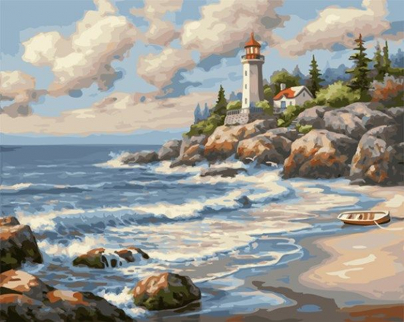 GX 4823 Маяк на скалах GX 4823 Маяк на скалах