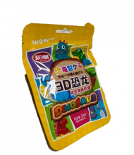 Конфеты LECHAO 3D ДИНОЗАВРЫ (12бл*20бл*23гр)