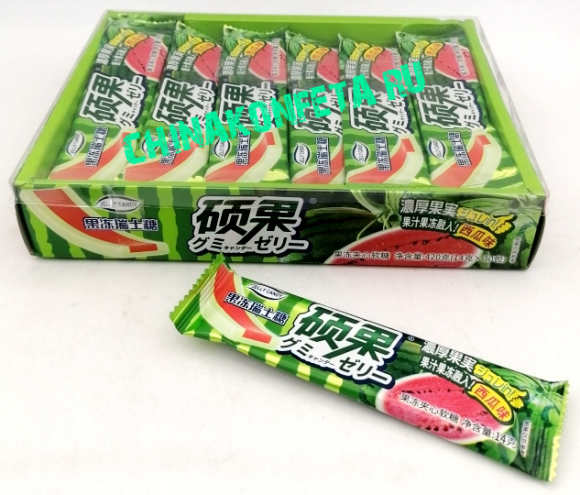 8590/1 Тянучка JELLY CANDY АРБУЗ (20бл*30шт*14гр)