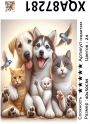 XQA87281 Мозаика 40*50 круг.стразы Под заказ XQA87281 Мозаика 40*50 круг.стразы Под заказ