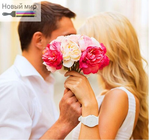 ZX 8562 Поцелуй за букетом