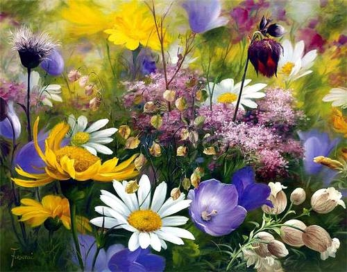 GX 8451 ЛУГОВЫЕ ЦВЕТЫ GX 8451 ЛУГОВЫЕ ЦВЕТЫ