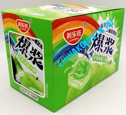 И8679/1 Конфеты LILEWANG ЯБЛОКО (12бл*20шт*22гр)