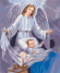 Ангел хранитель над младенцем