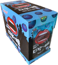 ИЯ4205/2 Конфеты WANHEDA TURKEY SALIVA CANDY  ЧЕРНИКА 25гр.