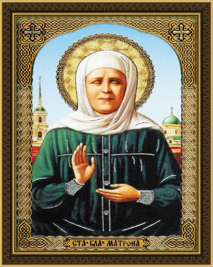 Картина святая матрона