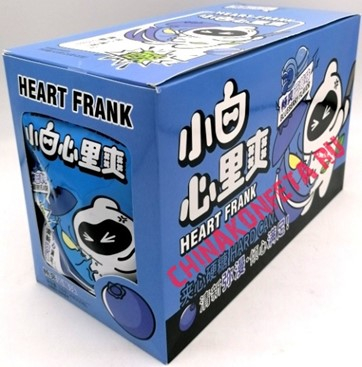 И7304/1 Конфеты HEART FRANK ЧЕРНИКА (12бл *20шт*26гр)