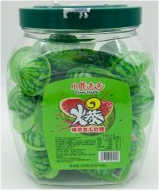 12/3206/4 Мармелад Deer DaDa bao АРБУЗЫ с жидкой начинкой (6уп*50шт*18гр)