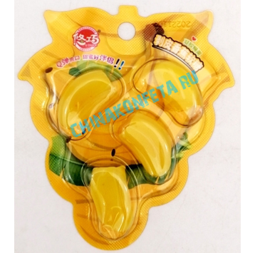 8553  Мармелад U-CHOICE BANANA JELLY (12бл*20шт*16гр)