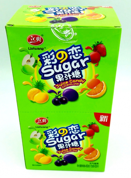 Конфеты Caizhilian Juice Candy (1кор*20бл*30шт*15гр) Конфеты Caizhilian Juice Candy (1кор*20бл*30шт*15гр)