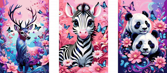 МК04 Набор картин 3шт 20*30 Под заказ МК04 Набор картин 3шт 20*30 Под заказ