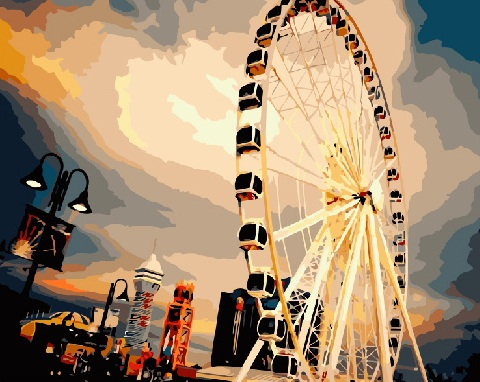 GX 7663 Колесо обозрения GX 7663 Колесо обозрения