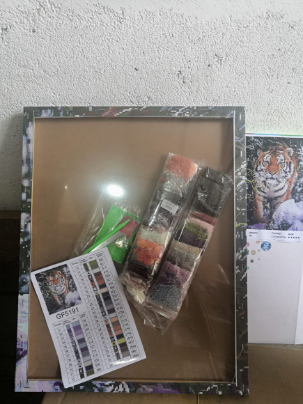 GF 4413 Мозаика 40х50 квадр.стразы  GF 4413 Мозаика 40х50 квадр.стразы