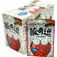 2129 Конфеты SOUR Клубника кислые (12бл*20шт*26гр)