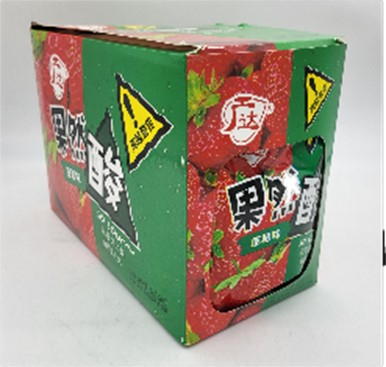 7830 Конфеты ! SO SOUR КЛУБНИКА (12бл*20шт*22гр)