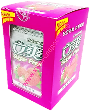 3720/5 Конфеты Sugar Free Клубника-Мята   (1кор*24бл*12 шт*15гр) 3720/5 Конфеты Sugar Free Клубника-Мята   (1кор*24бл*12 шт*15гр)