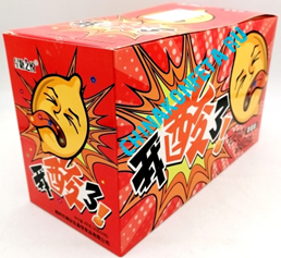 1/5626 Конфеты кислые КЛУБНИКА (12бл*20шт*20гр)