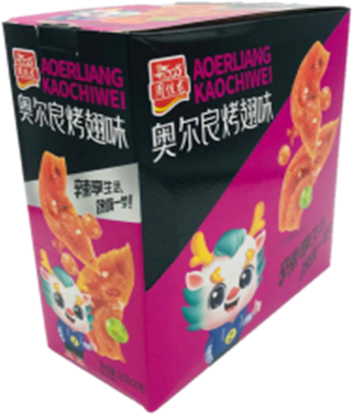  Снек AOERLIANG KAOCHIWEI (12бл*20шт*28гр)