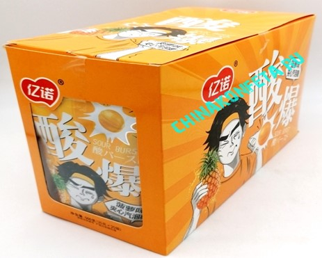 ИЯ5150/3  Конфеты SOUR BURST АНАНАС (12бл*20шт*25гр)